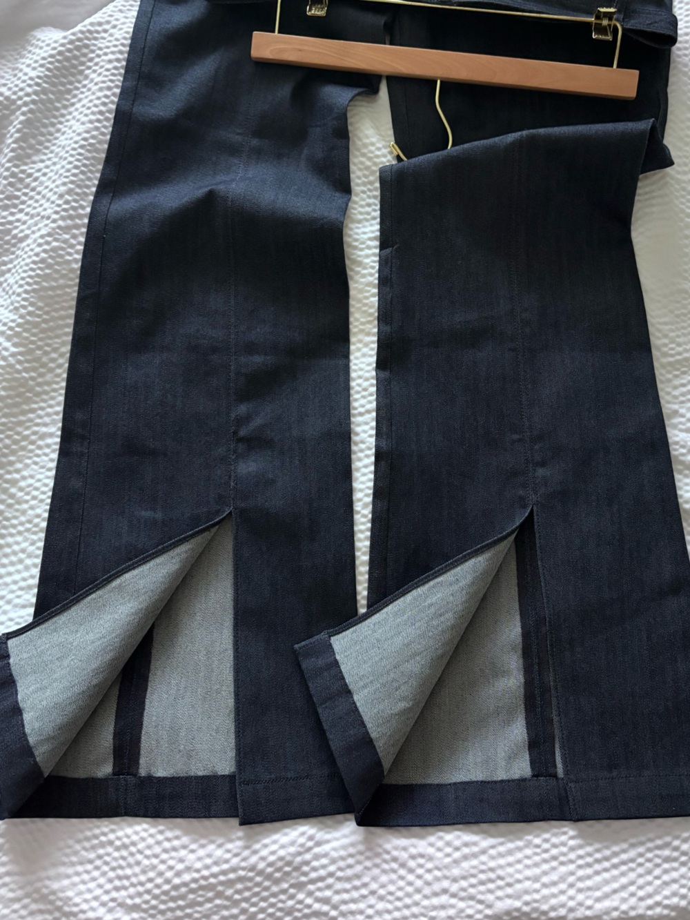 Cinq a Sept Shanis Flared Slit Jeans - Picture 14 of 15